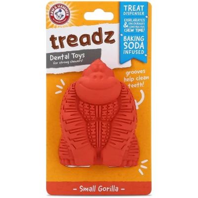 Arm&Hammer Super Treadz Mini Gorilla Играчка за кучета Горила малка   8.9см