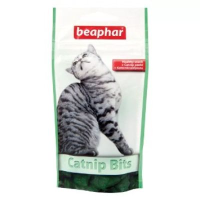 Beaphar Catnip-Bits – хрупкави хапки с паста с котешка трева 150гр