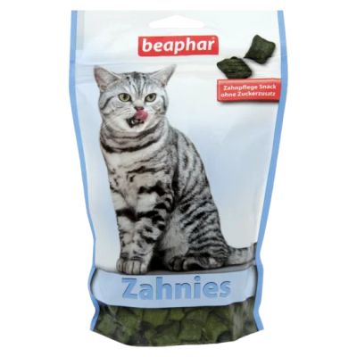Beaphar Dental Bits - дентални хапки за котки, 150 гр