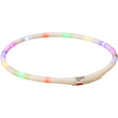 Trixie Нашийник Светещ USB 70см./ø 10мм. XS–XL силиконов