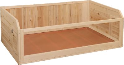 Kerbl Luxury wooden home for Guinea pigs - Луксозен дървен дом за Морски свинчета 114 / 76 / 40 см