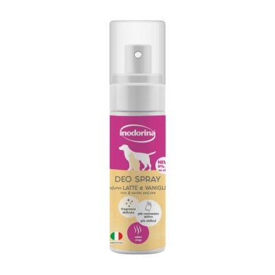 Inodorina Deo Spray Milk Vanilla - Спрей за тяло за куче или котка с аромат на мляко и ванилия 150 мл