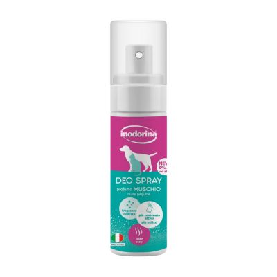 Inodorina Deo Spray - Деликатен дезодорант за Кучета и Котки с Мускус 150 мл