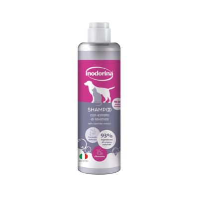 Inodorina Lavender Шампоан за кучета и котки Успокояващс Лавандула 250 мл - Успокояваща Грижа за Кучета и Котки