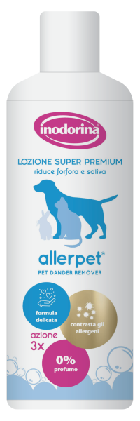 Inodorina Allerpet Лосион при алергични стопани 355 мл