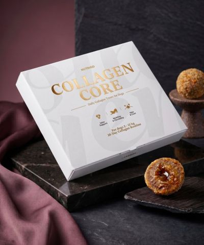 Nutrigo Collagen Core – Бомбониера Лакомство за кучета месечна колагенова терапия от ново поколение