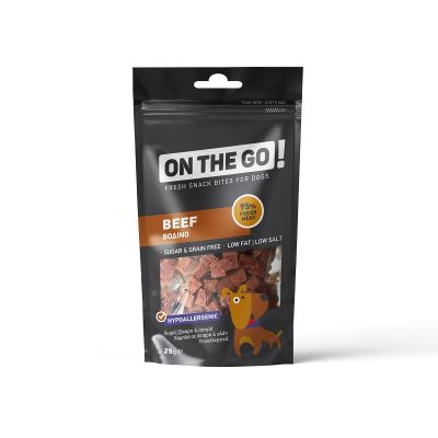 ON THE GO Beef Bites - 25гр хапки говеждо