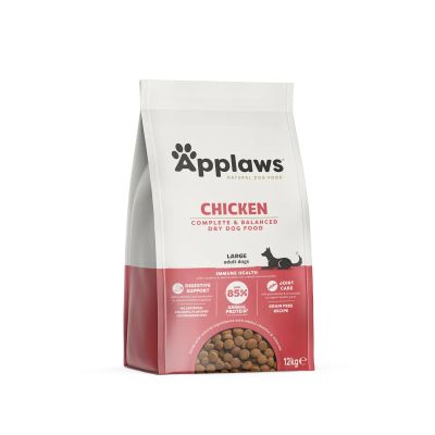 Applaws Dog Adult L 85% 12кг - Суха храна за кучета от големите породи с пиле