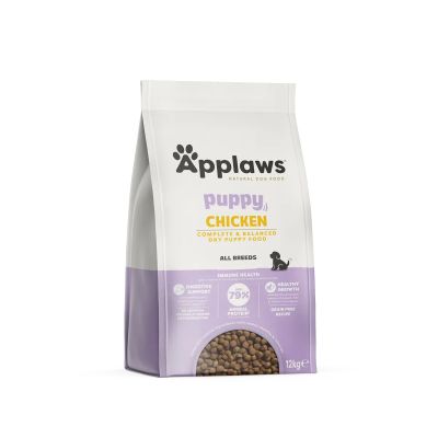 Applaws Dog Puppy 79% 12кг - Суха храна за подрастващи кучета от всички породи с пиле