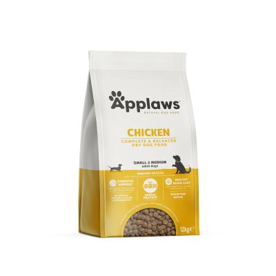 Applaws Dog Adult S/M 88% 1кг - Суха храна за израснали кучета от малки и средни породи с пиле