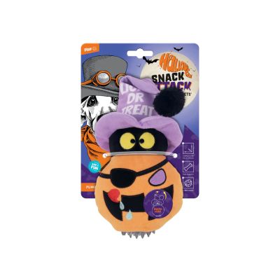 M-pets Halloween Snack Attack Dog Toy Pumpkin - Играчка за куче с дозатор за лакомства Тиква