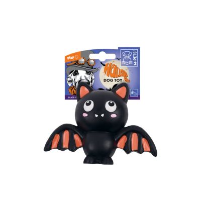 M-pets Halloween Dog Toy Black Bat - Играчка за куче латексова Черен Прилеп с пискун