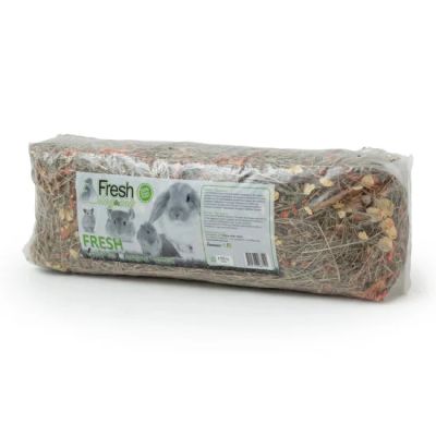 Fresh изсушено сено с плодове и зеленчуци за гризачи 300гр