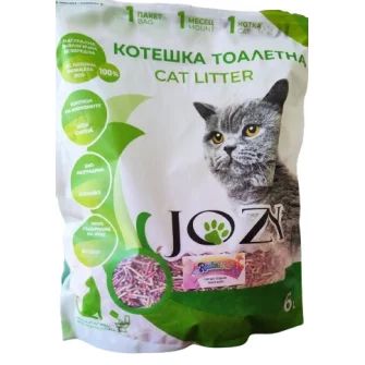 JOZY ТОФУ Котешка тоалетна 6 литра - 2,5кг с аромат горски плодове