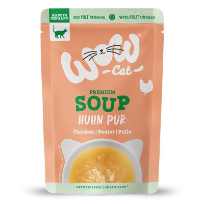 WOW Cat супа с пиле 40гр