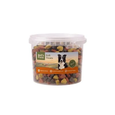 Rolf's Farm Mini Hearts mix 200гр меки лакомства